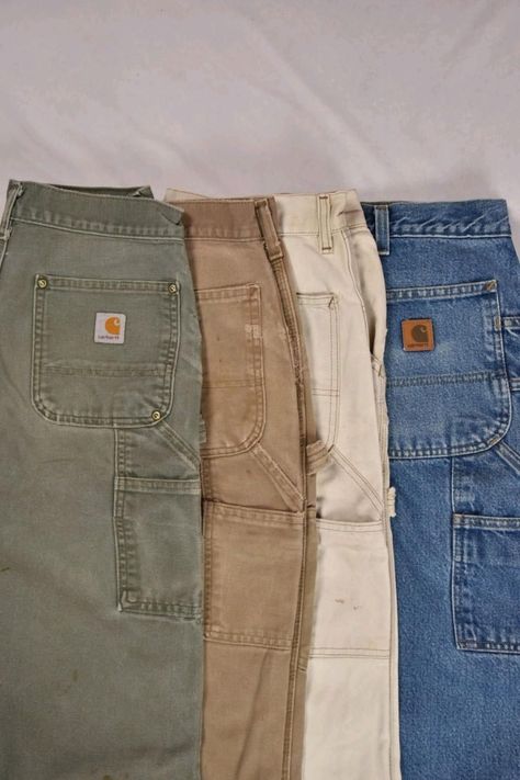 Carhartt Denims are diferent Check more at https://howcandothis.com/manstyle/carhartt-denims-are-diferent/ Retro Vintage Outfits Men, Vintage Pants Men, Carhartt Pants Outfit, Carhartt Outfit, Coastal Cowboy, Husband Clothes, Carhartt Cargo Pants, Vintage Outfits Men, Carhartt Cargo