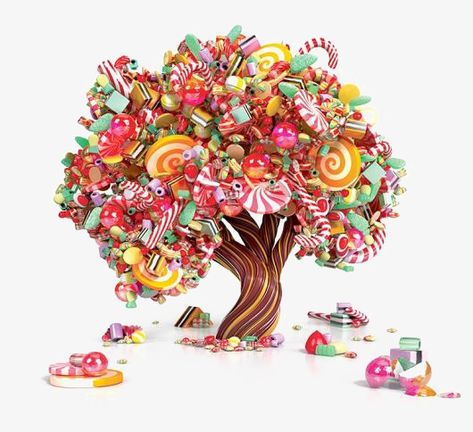 candy,Sweets,Candy Tree,Trees illustration,fruit candy Candy Trees, Candy Tree, William Wordsworth, 귀여운 음식 그림, Splendour In The Grass, Candy House, Candy Art, Fairy Friends, Writing Poems