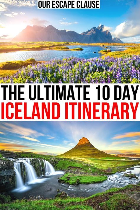 10 Days In Iceland, Iceland Itinerary September, Iceland Ring Road Itinerary, Ring Road Itinerary Iceland, Iceland Road Trip Itinerary, Iceland Itinerary Summer, Road Trip Iceland, Places To Visit In Iceland, Iceland Travel Itinerary