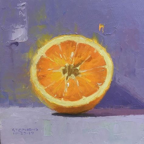 Art by Craig Stephens Orange Painting, Daily Painting, Daily Art, The Studio, The Wind, Realism, Still Life, Art Inspo, Oil Painting