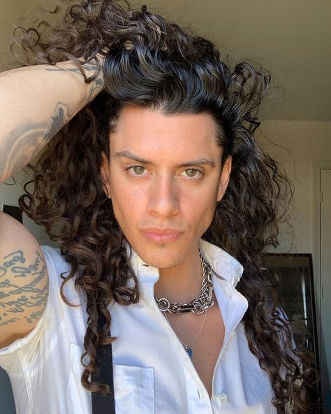 Orlando James on Instagram: “It’s about to get real successful round here 🏹” James Orlando, Men Long Curly Hair, Orlando James, Long Haircuts For Men, Men Wearing Makeup, Blond Brunette, Long Sleek Hair, Man Bun Hairstyles, Male Portraits