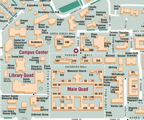 stanford university campus map Stanford University Dorms, Stanford University Aesthetic, Stanford University Campus, Stanford Campus, Campus Aesthetic, Architect Student, College Preparation, College Tour, University Dorms