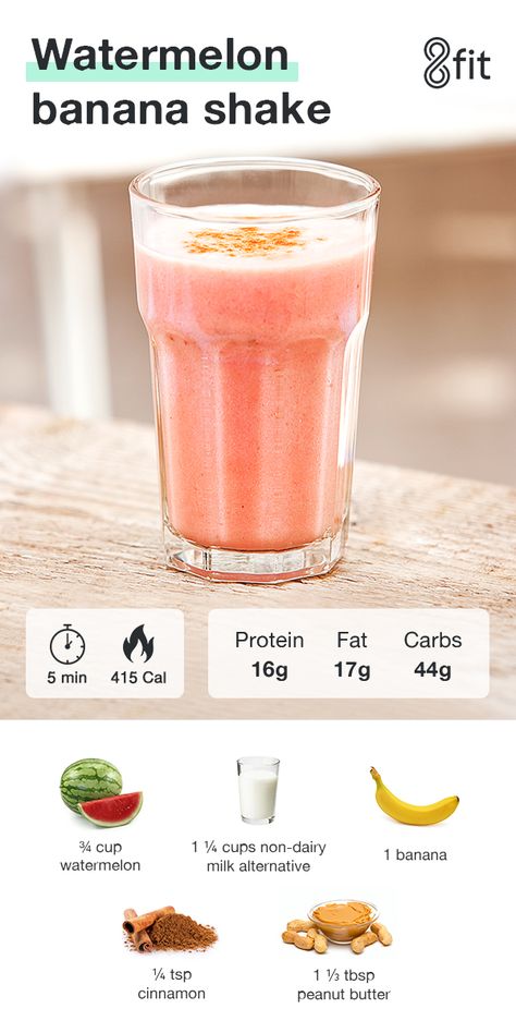 Smoothie Banana, Watermelon Smoothie Recipe, Banana Watermelon Smoothie, Best Smoothie For Kids, Watermelon Shake Recipe, Smoothie Recipes With Watermelon, Watermelon Smoothie Recipe Easy, Smoothie Recipes Watermelon, Watermelon Smoothie