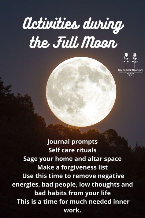 Things to do during a Full Moon. Beginners witchcraft, Wicca for Beginners Things To Do During A Full Moon, Sturgeon Full Moon Ritual, October Full Moon Ritual, Things To Do On A Full Moon, Witchy Things To Do On A Full Moon, What To Do On A Full Moon, Full Moon Activities, Beginners Witchcraft, Moon Phase Astrology