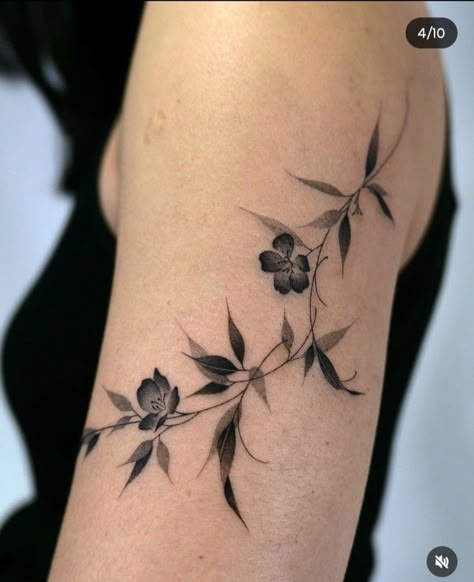 Manipulative Parents, Arm Cuff Tattoo, Arm Wrap Tattoo, Flower Hip Tattoos, Flower Vine Tattoos, Floral Arm Tattoo, Maching Tattoos, Her Tattoo, Cuff Tattoo