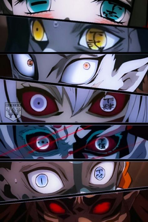 Lowermoons Demon Slayer, Demon Slayer Eyes, Luna Anime, Twelve Kizuki, Upper Moon, Who Would Win, Demon Eyes, Japon Illustration, Star Wars Wallpaper