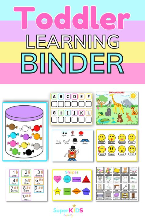 Busy Book Printables, Learning Colors Preschool, Preschool Readiness, Preschool Busy Book, Printable Activity Sheets, Alphabet Letter Activities, Book Printables, Emotions Activities, Learning Binder