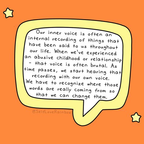 Where Does Your Inner Voice Come From? Is an important question to ask yourself if you struggle with self-love and your inner critic. Negative Inner Voice, Inner Critic Quotes, Health Games, Blessing Manifesting, You Are Wonderful, Healthy Communication, Group Ideas, Emotional Freedom, Inner Critic