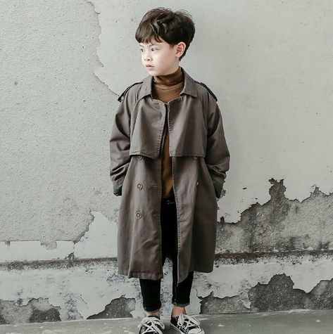 Product Description * Item: New Kids Children Jacket Fashion Boys Cotton Long Trench Coat Outerwear 4-12Y * Condition: 100% Brand New * Color:khaki   brown   grey  * Size:Asian 110-170cm * Package:1pc Coat (without any accessories ）    Please note: 1.Please allow a little error due to manual measurement. 2.The color maybe a little difference because of the light,screen reflection etc. 3.If you are not sure what size to choose, you can tell us your height and weight, we will recommend the right s Trench Outfit, Long Trench, Long Trench Coat, Jacket Fashion, Brown Coat, Kids Coats, Boys Coat, Kids Fashion Boy, Color Khaki