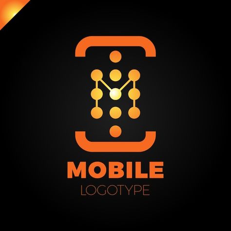 Mobile Phone Logo Design, Phone Logo Design, Phone Png, Mobile Phone Logo, Letter M Logo, Mobile Logo, Logo Icon Design, M Logo, Mobile Screen