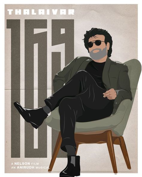 In the recent announcement of Rajnikanth's latest movie by Nelson, Illustration was made on a frame from the video. Rajnikanth Illustration, Latest Movie, Illustration Character, Poster Designs, Illustration Character Design, Character Designs, Latest Movies, A Frame, Graphic Design Illustration