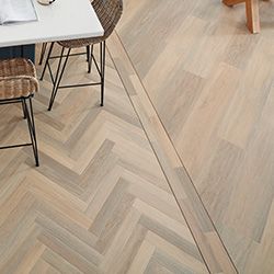 Laying Patterns | Karndean Designflooring UK Flooring Alternatives, Chevron Bathroom, Brick Bonds, Karndean Flooring, Individual Space, Hallway Inspiration, Unique Flooring, Herringbone Tile, Different Angles