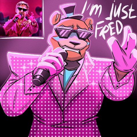 Fnaf Security Breach Music Man, Fnaf Fanart Funny, Freddy Fazbear Pfp, Glamrock Freddy Pfp, Fnaf Sb Fanart, Fnaf Oc Base, Security Breach Comic, Glamrock Bonnie Fanart, Freddy Fazbear Fanart