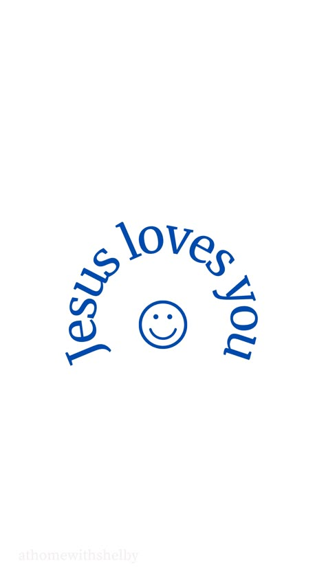 Blue Christian Widgets, Jesus Loves You Tattoo, Light Blue Christian Wallpaper, Jesus Loves You Aesthetic, Jesus Phone Wallpaper, I Love Jesus Wallpaper, Jesus Loves You Wallpaper, Blue Wallpaper Quotes, Blue Jesus Wallpaper