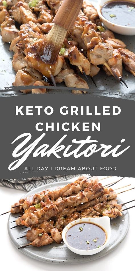 Umami deliciousness! A sugar-free keto stir fry sauce brushed over grilled chicken skewers. This Japanese-inspired recipe is a family fave. Japanese Keto Recipes, Keto Japanese Recipes, Keto Japanese Food, Asian Keto Recipes, Keto Stir Fry Sauce, Keto Chinese Recipes, Keto Gourmet, Keto Asian Recipes, Keto Chinese Food