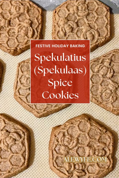 This German spekulatius cookie recipe (known as Spekulaas in Dutch-speaking countries) is an ornately shaped holiday classic tradition... but you can make them any time of year! The delicately spiced cookie dough is pressed into carved wooden or cast ceramic molds with festive designs before it is baked, and the imprinted designs remain in the baked cookie. They’ll make your cookie plates or gift tins extra special, and make a great homemade gift! Spekulatius Cookies Recipes, Cookie Recipes For Wooden Molds, Spekulas Cookies, Embossed Cookie Dough Recipe, Traditional German Christmas Cookies, Polish Gingerbread Cookies, Wooden Cookie Mold Recipes, Dutch Biscuits, Cookie Mold Recipes