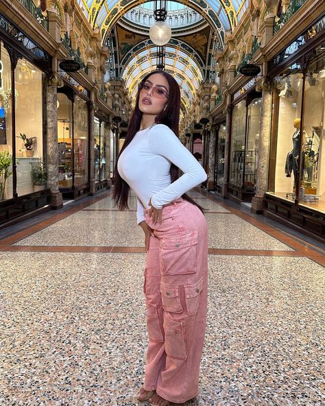 Chloe Saxon on Instagram: “Pinky promise” Lily High Rise Cargo Jeans, Chloe Saxon, High Rise Cargo Jeans, Lavender Fashion, Pinky Promise, Fashion Nova Jeans, Cargo Jeans, Lifestyle Brands, Wide Leg Jeans