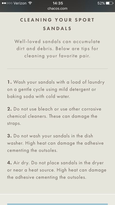 How to wash Chacos How To Clean Chacos, Chaco Bracelet, Chacos Paonia Clog, Custom Chacos, Chaco Slides, Cleaning Ideas, Household Tips, Household Hacks, Cold Water