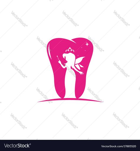 Logo Tooth Fairy Gum Tooth With Wings, Fairy Logo, Wings Aesthetic, Tooth Fairy, Logo Ideas, Business Logo, Okay Gesture, Gum, Neon