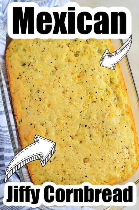 Jiffy Mexican Cornbread, Cornbread Casserole Jiffy, Chili Meatloaf, Mexican Cornbread Jiffy, Cornbread Jiffy, Easy Mexican Cornbread, Creamed Corn Cornbread, Jiffy Recipes, Mexican Cornbread Recipe