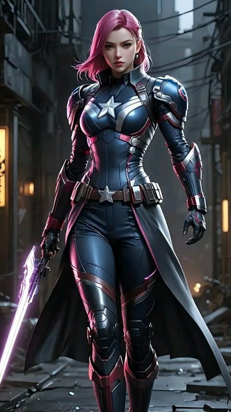 Superhero Female Character Design, Supervillain Character Design, Superhero Female, Sci Fi Male, Magic Steampunk, Hitman Agent 47, Warrior Images, Super Hero Art, Agent 47