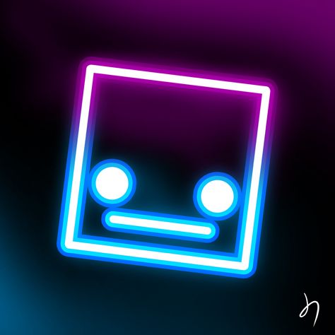 Geometri Dash, Geometry Dash Wallpaper, Neon Icons, Geometry Dash, Neon Fashion, Geometry, Neon, Quick Saves