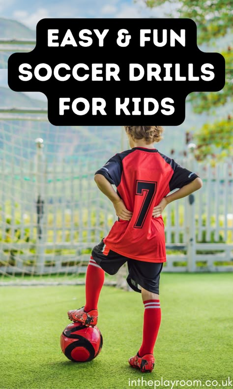 Practicing Soccer At Home, Soccer Ball Skill Drills, Elementary Soccer Drills, Pre K Soccer Drills, 10u Soccer Practice Plans, Elementary Soccer Games, 7u Soccer Drills, Soccer Drills For 6u, Soccer Drills For 7u