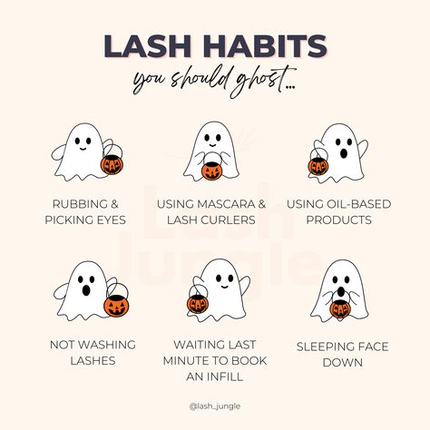 Lash Artist Ig Feed, Lash Lift Promotion Ideas, Spooky Lash Quotes, Eyelash Extensions Content, Lash Extension Content Ideas, Lash Extension Marketing, Content Ideas For Lash Techs, Lash Social Media Post, Lash Post Captions