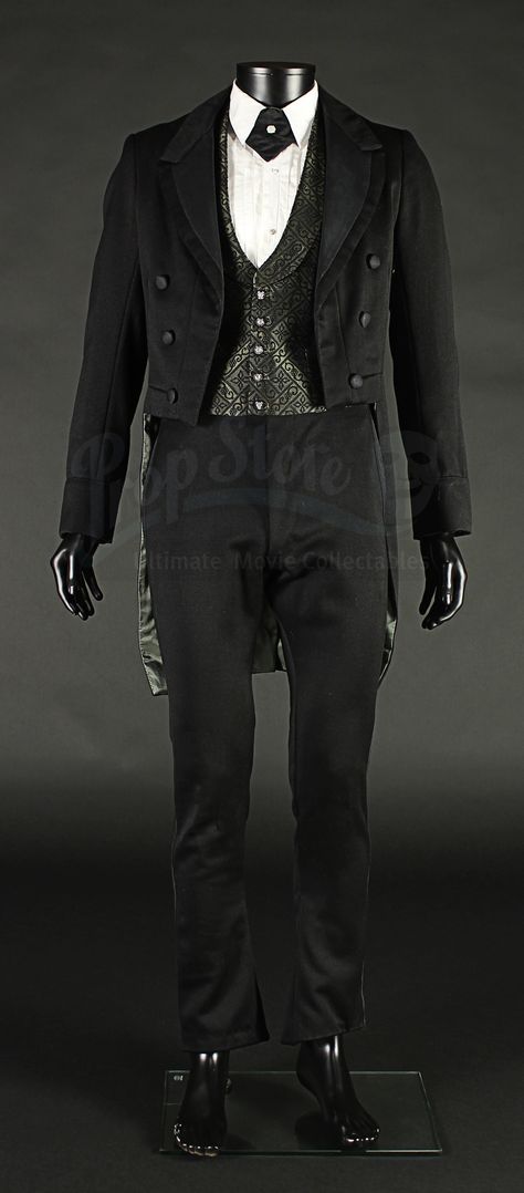 Alexander Grayson's (#JonathanRhysMeyers) Evening Suit.   Register for the #PropStore #DraculaAuction at propstore.com/auction. Vampiric Wedding, Evening Suit, Jonathan Rhys Meyers, Wedding Suit, Dracula, Television Show, Online Auctions, Wedding Suits, Alexander