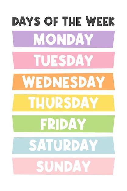 Classroom Schedule, Schedule Printable, Funny Disney Memes, Educational Wall Art, Resume Maker, Funny Disney, Circle Time, Classroom Setup, Days Of The Week