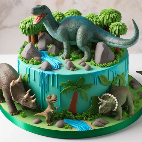 Top Birthday Cake Ideas for Kids Boys Make His Day Unforgettable (8) Cake Ideas For 8 Year Boy, Two Year Old Dinosaur Birthday Cake, 6 Year Birthday Cake For Boy, 4 Year Birthday Cake For Boys, Unique Birthday Cakes For Kids Boys, Birthday Cake For 6 Year Boy, Cake Ideas For Kids Boys, 4th Birthday Cakes For Boys, Blue Dinosaur Cake