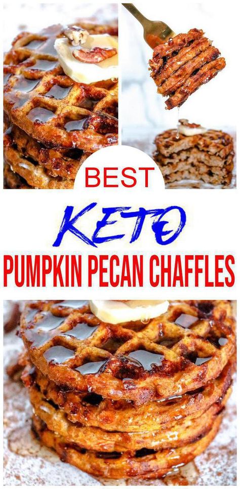 {Keto Chaffle} Easy simple ingredient pumpkin chaffle u will want to check out! Quick & simple ingredient ketogenic diet chaffles make for easy keto breakfast, keto snack or keto dessert.Sweet & savory low carb pumpkin chaffle. Sugar free & gluten free keto chaffles.Great Fall food recipe for Halloween or Thanksgiving.Switch out keto fat bombs for chaffle that are easy & delicious. Keto diet for beginners or advanced. Learn how to make keto chaffle w/ this quick keto recipe. #easyrecipe #chaffle Simple Chaffle Recipes, Chaffles Without Cheese, Healthy Chaffle Recipes, Sweet Chaffles Recipe Keto Easy, White Bread Chaffle Recipe, Low Carb Halloween Recipes, Chaffee Keto Recipes Easy, Pumpkin Chaffles Recipe, Pumpkin Chaffle Recipe Keto