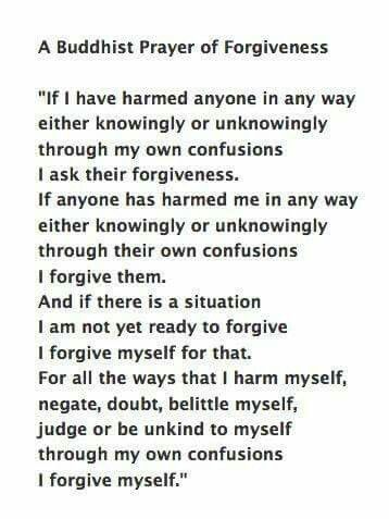 Forgiveness Prayer Buddhism Beliefs, Quotes Advice, Buddhist Wisdom, Buddhist Philosophy, Buddhism Quote, Reflection Quotes, Buddhist Prayer, A Course In Miracles, Note To Self