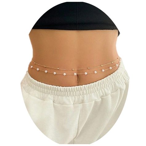 PRICES MAY VARY. 💌【 Quality Materials】:The waist chain is made of high-quality gold-plated material, resistant to fading and breakage, with adjustable size and length. It is non allergenic, lightweight, and easy to store. 💌【Design fashion 】: Fashion belly chains make you gain beauty, confidence, and charm,sexy,Comfortable and flexible to wear,dressing up,Suitable for waist bracelet necklace. 💌【Package includes】: 2* BODY WAIST CHAIN，Can be worn alone or in combination. 💌【 Perfect experience】: Waist Necklace Body Chains, Belly Dancer Jewelry, Shell Waist Chain, Cute Waist Beads, Belly Jewelry Chain Body Jewellery, Waist Chain Aesthetic, Belly Bracelets, Belly Necklaces, Waist Chain Outfit