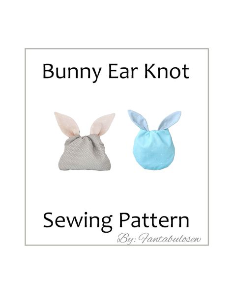 Sew these cute little easter bags for someone you love! Available in 2 shapes. Round and square. Diy Fabric Gift Wrap, Make Ten, Fabric Bunny, Fashion Studies, Toddler Purse, Easter Favors, Simple Fabric, Easter Bags, Bag Sewing Pattern