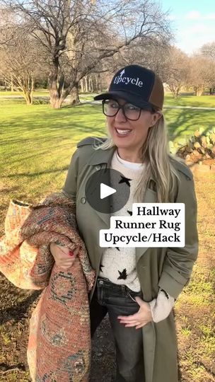 19K views · 167 reactions | Hallway Runner Rug Upcycle/Hack#tools #BOOMchallenge #diy #usa #hacks #diyprojects | Sarah Teresinski | Sarah Teresinski · Original audio Rug Upcycle, Sarah Teresinski, Upcycle Hacks, Hallway Runner Rug, Tool Hacks, Hallway Runner, Runner Rug, Rug Runner, Hallway