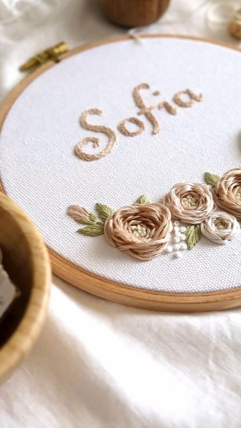 Name embroidery pattern in 2022 | Embroidery and stitching, Hand embroidery design, Sewing embroidery designs Diy Embroidery Letters, Basic Hand Embroidery, Basic Hand Embroidery Stitches, Clothes Embroidery Diy, Hand Embroidery Patterns Flowers, Name Embroidery, Hand Embroidery Videos, Diy Embroidery Patterns, Basic Embroidery Stitches