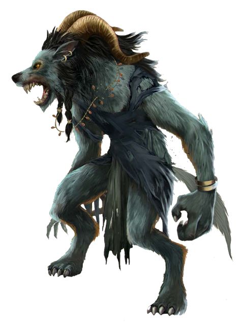 Tiefling Werewolf, Spelljammer Creatures, Werewolf Beast, Dnd Fiend, Dnd Tiefling, Dnd Npc, Anthro Art, Evil Wizard, Demon Lord