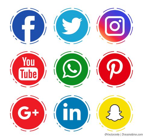 Icon Border, Icons Social Media, Twitter Ads, Abstract Graphic Design, Youtube Ads, Social Icons, Media Icon, 24 Years Old, Social Media Icons