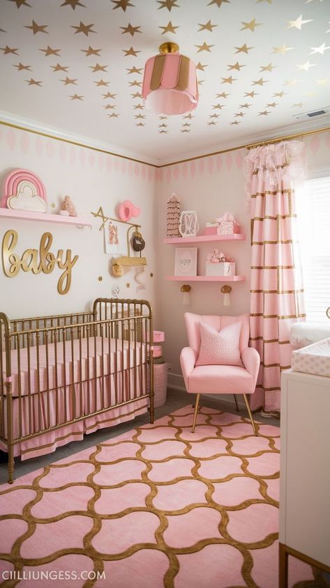 Discover 21 dreamy girly nursery ideas that combine charm, style, and functionality. From whimsical themes to soft pastel palettes, these ideas will help you craft the perfect space for your little one. Perfect for any parent seeking inspiration to create a magical and comforting nursery environment.