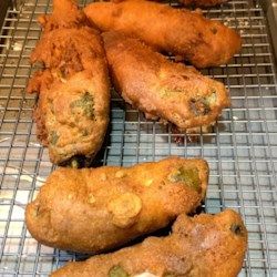 Chile Rellenos Recipe - Allrecipes.com Hatch Chili Rellenos, Stuffed Chile Relleno Recipe, Crunchy Chili Relleno, Stuffed Chilli Rellenos, Crispy Chile Rellenos, Stuffed Chili Relleno Recipe Ground Beef, How To Make Chili Rellenos, Chile Riano Recipe, Fried Chili Relleno Recipe