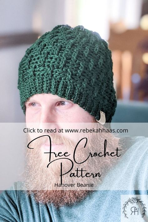 Crochet Basketweave Hat, Masculine Crochet Hat, Beanie Crochet Men, Men’s Crochet Hats, Men’s Crochet Hat Free Pattern Free, Crochet Mens Beanie Free Pattern, Crochet Mens Hat Pattern Free Easy, Men’s Crochet Beanie, Mens Crochet Hats Free Pattern