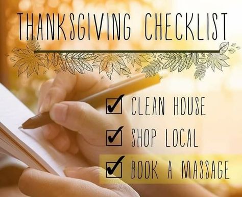 Thanksgiving Massage, Halloween Massage Quotes, Thanksgiving Massage Quotes, October Massage Specials, Massage Therapy Quotes Fall, Thanksgiving Checklist, Massage Meme, Queen Bees, Clean House