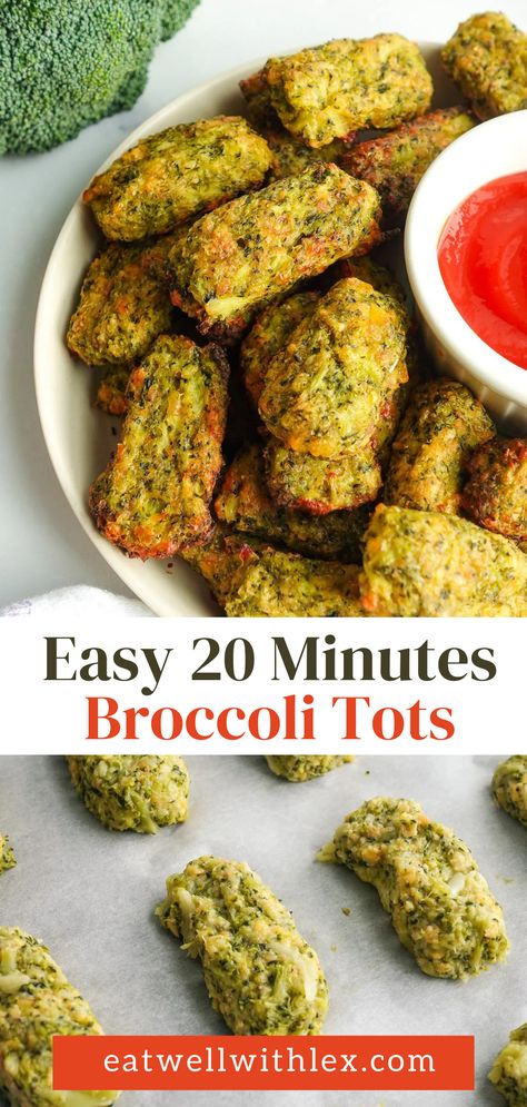 Looking for a yummy and nutritious meal for your little ones? Try our Easy Homemade Broccoli Tots! 🥦💚 These broccoli cheese tots are not only delicious but also a great way to sneak in some healthy vegetables! Perfect for picky eaters and busy toddlers who love fun bites. Follow for more easy and healthy toddler meals. Toddler Broccoli Bites, Healthy Toddler Meals For Picky Eaters, Broccoli For Baby, Broccoli Cheese Tots, Broccoli Tots Recipes, Cheese Tots, Broccoli Cheddar Bites, Broccoli Tots, Broccoli Bites