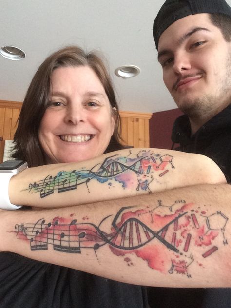 Mother son tattoos Music DNA  Bach cello suite Dna Music Tattoo, Music Dna Tattoo, Dna Music, Notes Tattoo, Son Tattoos, Mother Son Tattoos, Dna Tattoo, Music Notes Tattoo, Scar Tattoo