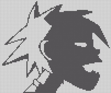 Music Character, Gorillaz 2d, Mochila Crochet, 2d Cartoon, Piskel Art, Graph Paper Drawings, Grid Patterns, Graph Crochet, Cool Pixel Art