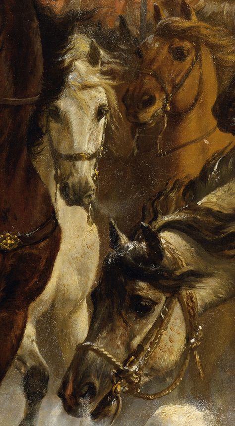 Rennaissance Art, Horse Wallpaper, Horse Aesthetic, Wow Art, Aesthetic Painting, Caravaggio, Ethereal Art, Classical Art, Horse Painting