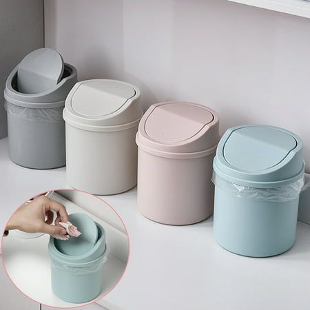 "Description: Detachable lid makes this plastic dustbin is easy and convenient for you to clean for long time reused. Small garbage can is space saving for you to use in compact desktop and it can help you keep clean and tidy. Made of PP plastic material, this mini desktop dustbin is solid and durable. This dustbin is 17cm in length and 13cm in width. It is wide application for you to use in office, living room , bed room or study room to store waste cotton pads, waste tissue, etc. Item Name: Mi Dustbin For Bedroom, Small Garbage Can, Tiny Trash Can, Cute Dustbin, Small Dustbin, Mini Garbage Can, Room Trash Can, Cute Trash Can, Trash Can Covers