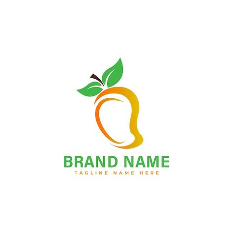 Mango Logo Design, Mango Logo, Logo Psd, Technology Icon, Home Icon, Card Banner, Presentation Template Free, Logo Design Ideas, Poster Invitation