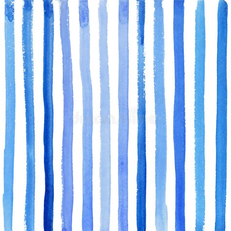 Blue stripes on a white background. Watercolor striped background. blue stripes , #Affiliate, #white, #stripes, #Blue, #background, #blue #ad Breton Stripes, Nautical Stripes, Paint Stripes, Background Blue, Watercolor Wash, Utila, Striped Background, Classic Paintings, Water Painting